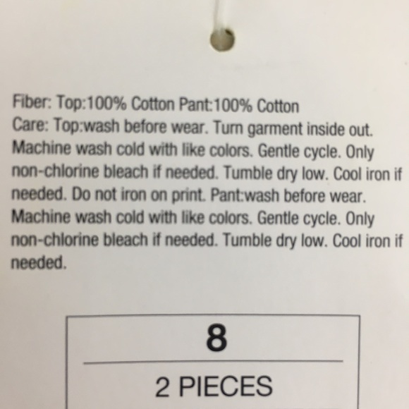Winter Pajamas 2 pc Set - Picture 6 of 9
